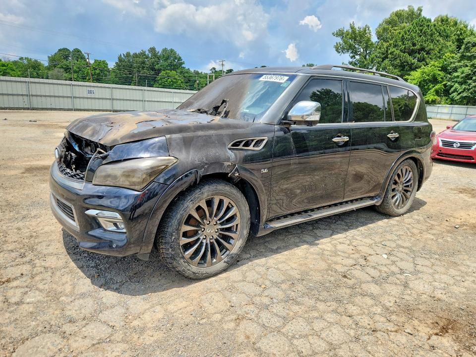 55367976 :رقم المزاد ، JN8AZ2NE8H9156261 vin ، 2017 Infiniti Qx80 مزاد بيع
