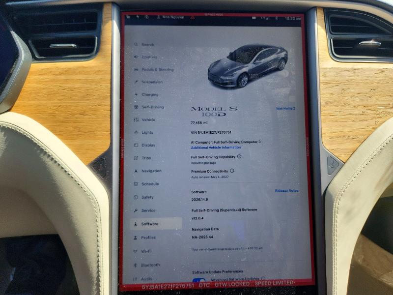 Aukcja sprzedaży 2018 Tesla Model S, vin: 5YJSA1E27JF276751, numer aukcji: 55590486