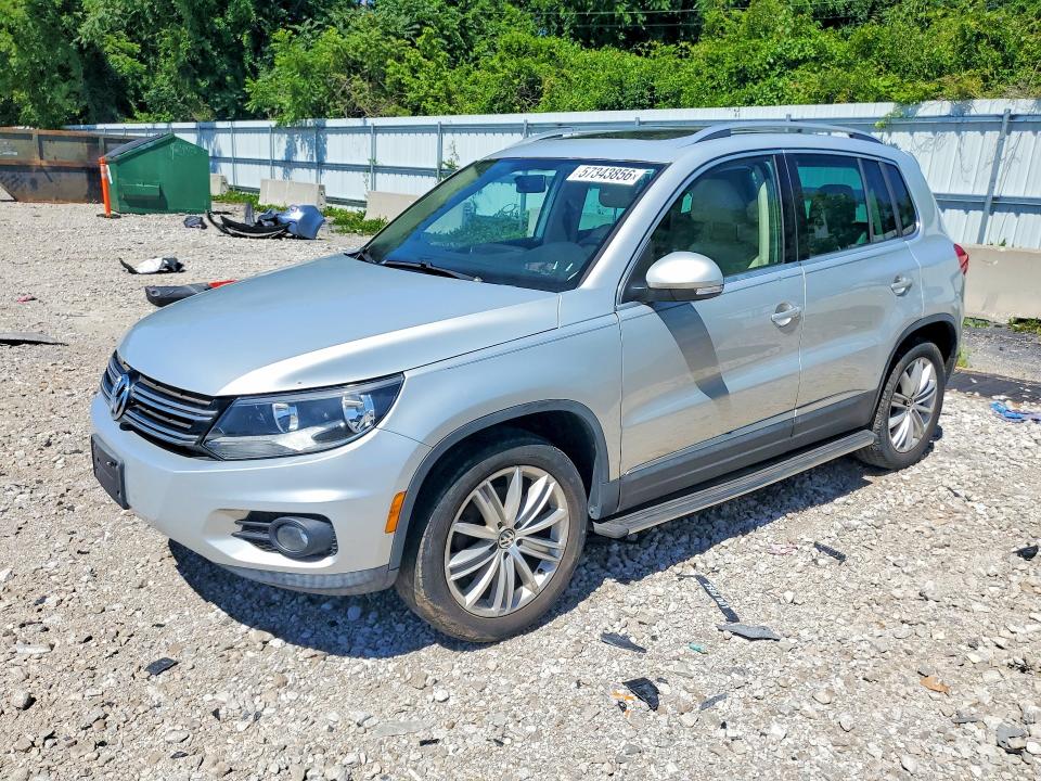 Продажа на аукционе авто 2014 Volkswagen Tiguan, vin: WVGBV3AX9EW535822, номер лота: 57343856