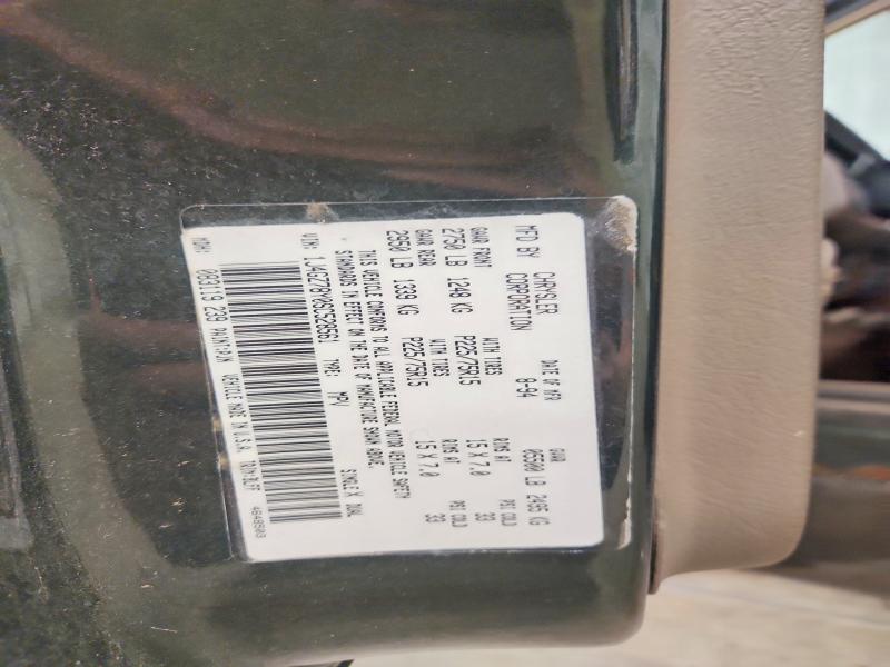 58234056 :رقم المزاد ، 1J4GZ78Y0SC528561 vin ، 1995 Jeep Grand Cherokee مزاد بيع