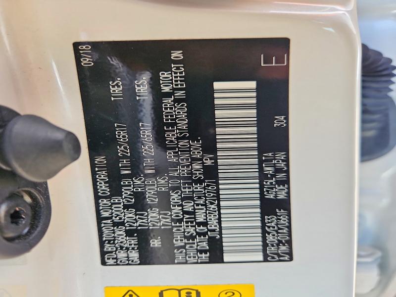 59187956 :رقم المزاد ، JTJBARBZ6K2197671 vin ، 2019 Lexus Nx 300 مزاد بيع