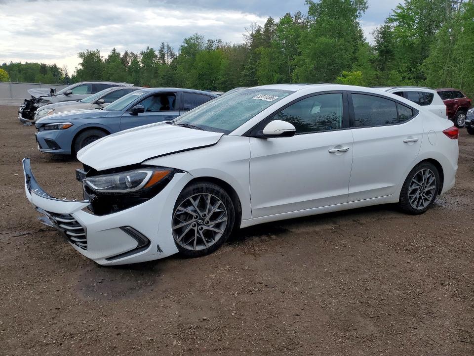 2017 Hyundai Elantra მანქანა იყიდება აუქციონზე, vin: KMHD84LF4HU230528, აუქციონის ნომერი: 55113586