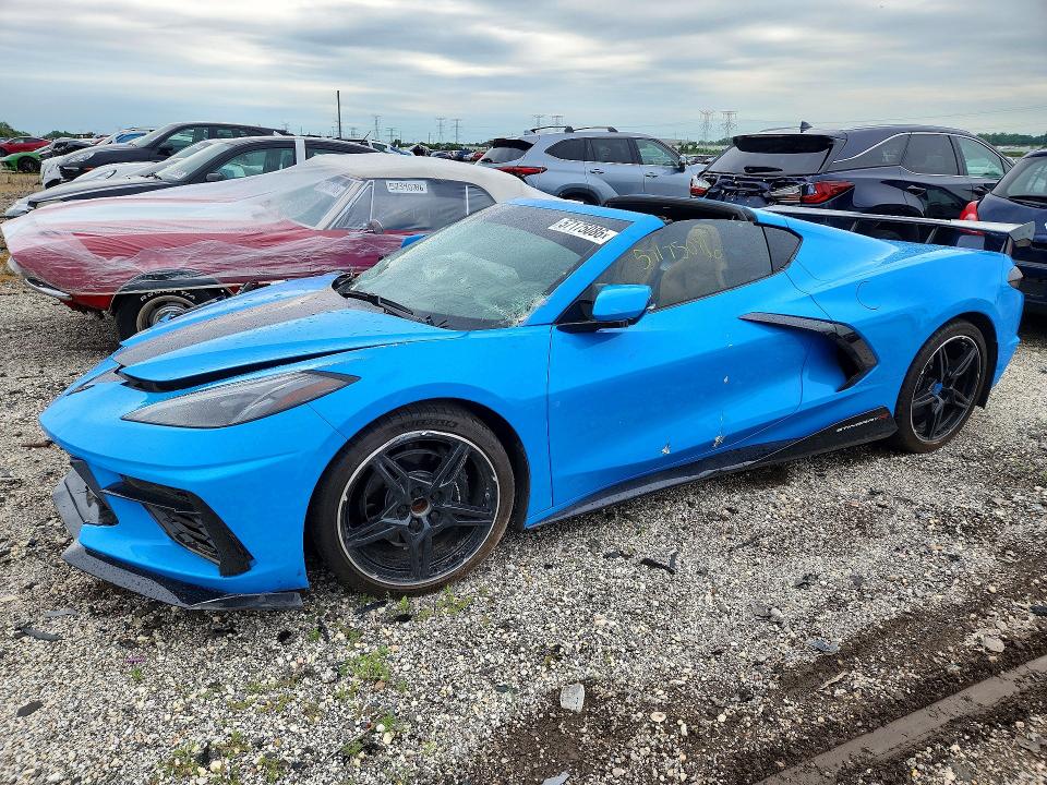 Продаж на аукціоні авто 2021 Chevrolet Corvette, vin: 1G1YB2D40M5106701, номер лоту: 57175086