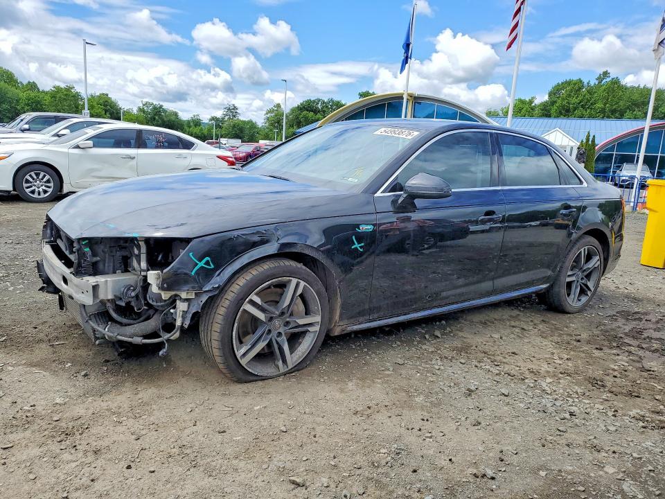 2018 Audi A4 მანქანა იყიდება აუქციონზე, vin: WAUENAF48JA060088, აუქციონის ნომერი: 54993876