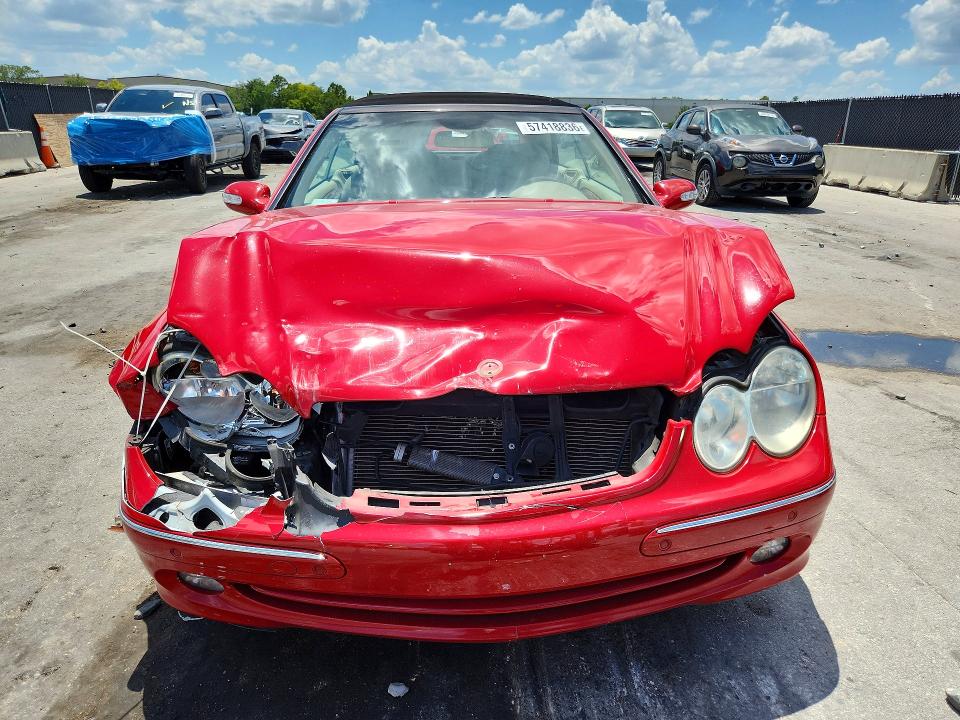 Продажа на аукционе авто 2005 Mercedes-benz Clk, vin: WDBTK65G15T053889, номер лота: 57418836