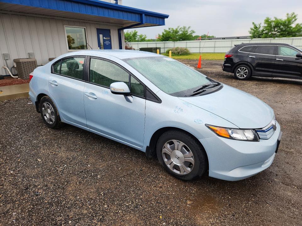 56351766 :رقم المزاد ، JHMFB4F35CS006266 vin ، 2012 Honda Civic مزاد بيع