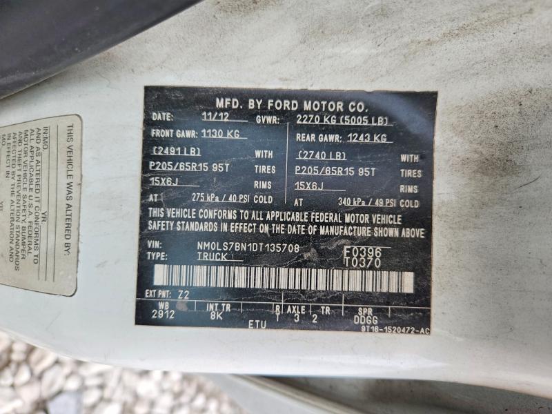 Продажа на аукционе авто 2013 Ford Transit Connect, vin: NM0LS7BN1DT135708, номер лота: 58200536