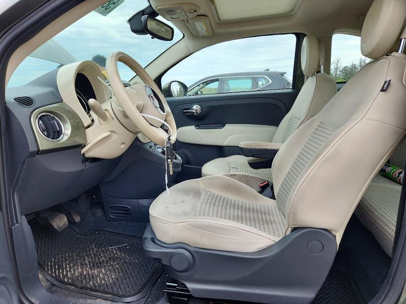 2018 Fiat 500 მანქანა იყიდება აუქციონზე, vin: 3C3CFFKH9JT377887, აუქციონის ნომერი: 58230256