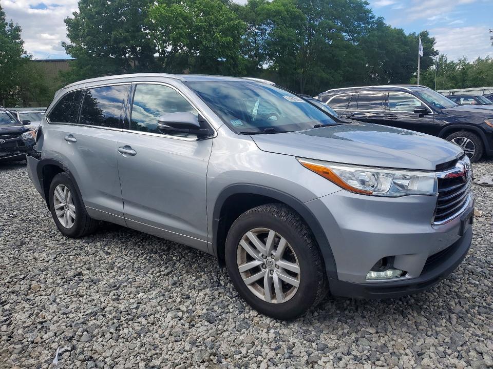 Продаж на аукціоні авто 2015 Toyota Highlander, vin: 5TDBKRFH2FS165249, номер лоту: 57663266