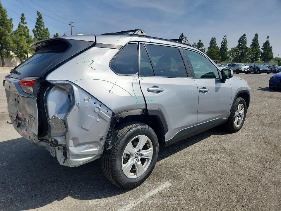 55635966 :رقم المزاد ، 2T3W1RFV0LW096663 vin ، 2020 Toyota Rav4 مزاد بيع