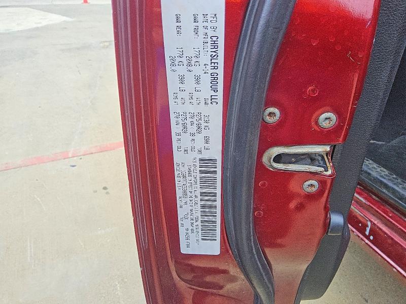 58408116 :رقم المزاد ، 1C6RR7FT4ES308959 vin ، 2014 Ram 1500 مزاد بيع