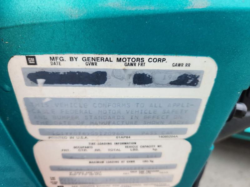 1986 Chevrolet Corvette მანქანა იყიდება აუქციონზე, vin: 1G1YY0789G5120960, აუქციონის ნომერი: 57035246