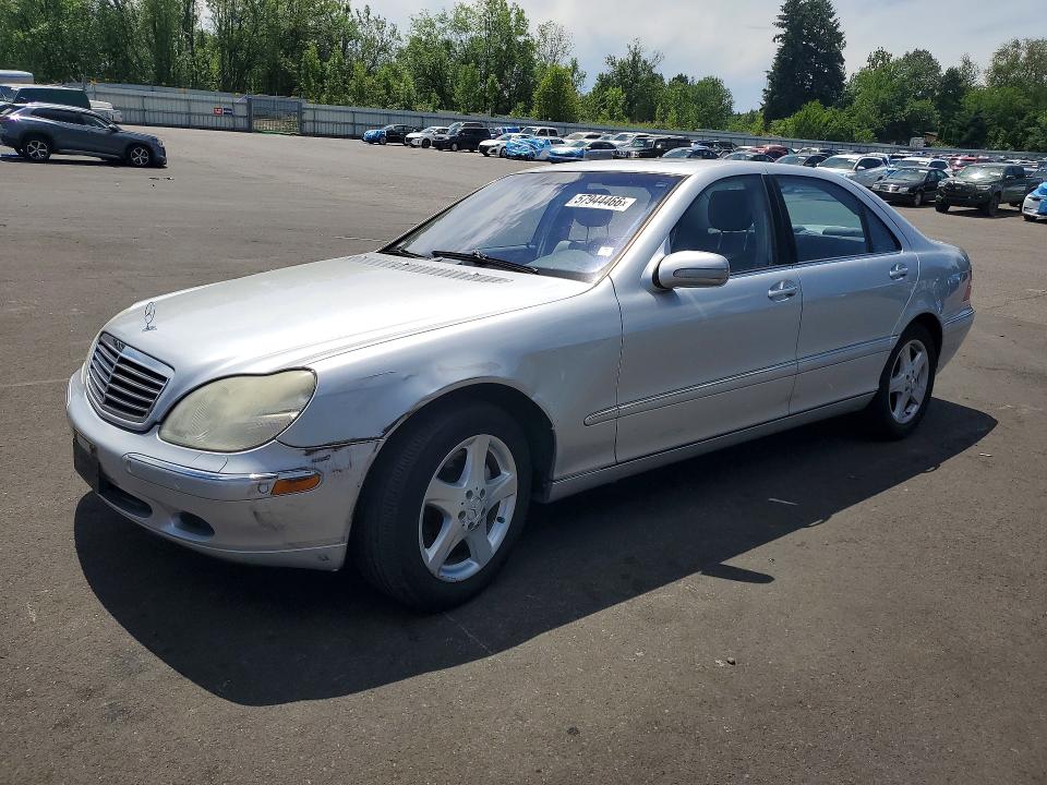 2002 Mercedes-benz S მანქანა იყიდება აუქციონზე, vin: WDBNG75J12A286612, აუქციონის ნომერი: 57944466
