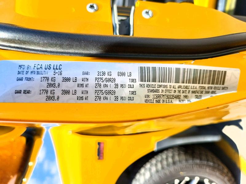 Aukcja sprzedaży 2016 Ram 1500, vin: 1C6RR7MT9GS354082, numer aukcji: 58496926