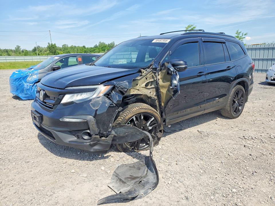 58482906 :رقم المزاد ، 5FNYF6H01KB506126 vin ، 2019 Honda Pilot مزاد بيع