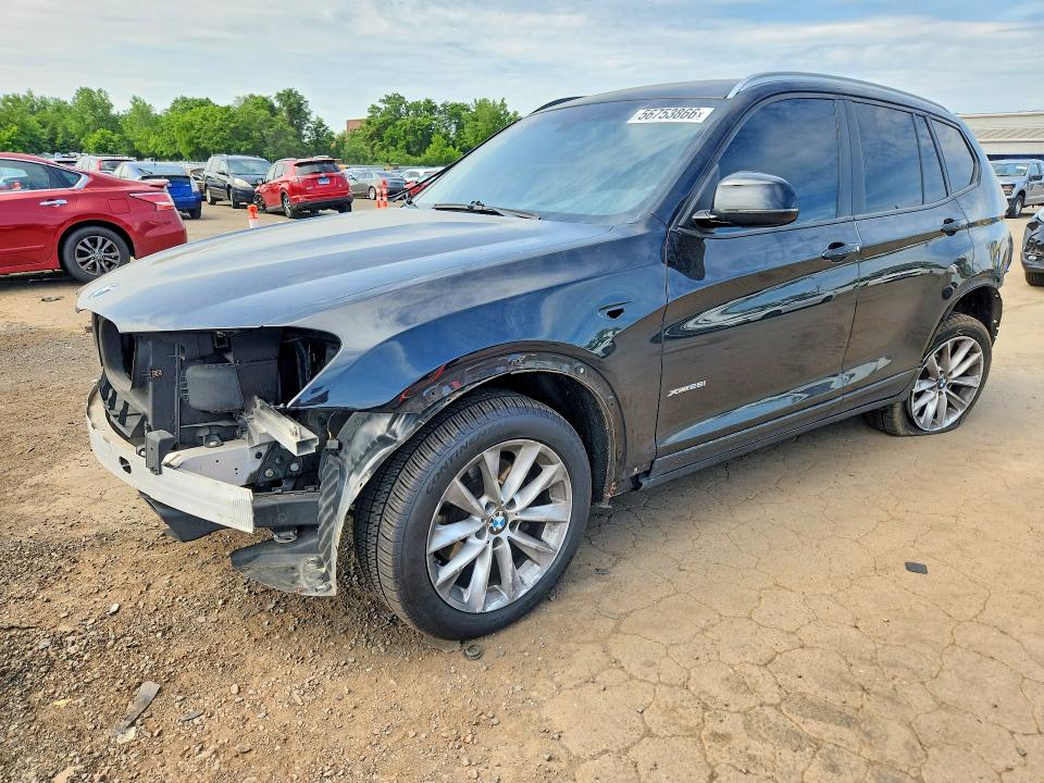 2017 Bmw X3 მანქანა იყიდება აუქციონზე, vin: 5UXWX9C3XH0T16757, აუქციონის ნომერი: 56753866