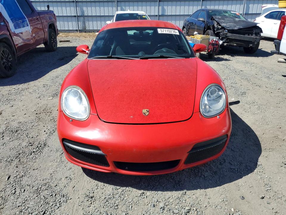Продажа на аукционе авто 2007 Porsche Cayman, vin: WP0AB29877U781671, номер лота: 57115216