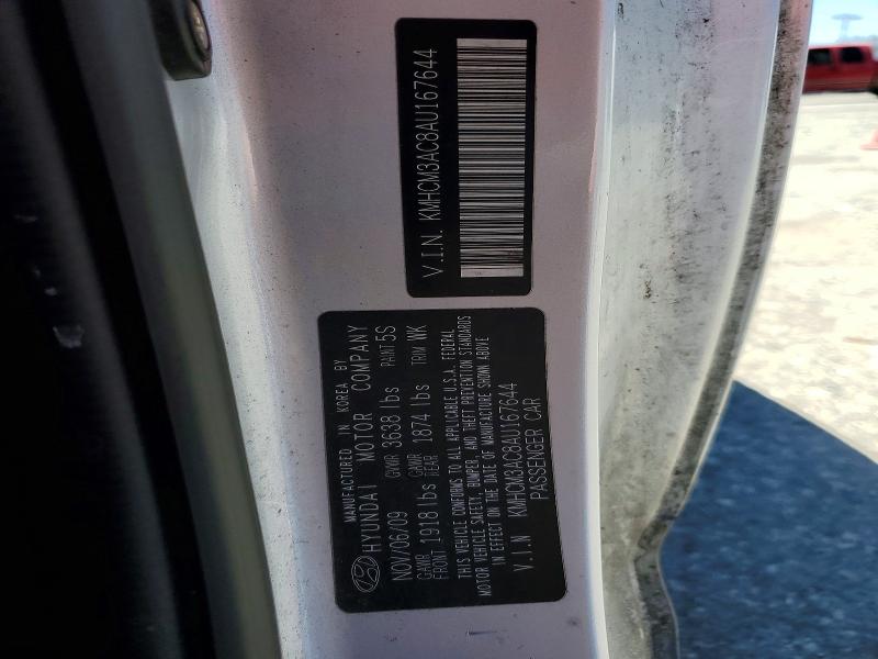 Продаж на аукціоні авто 2010 Hyundai Accent, vin: KMHCM3AC8AU167644, номер лоту: 57211806