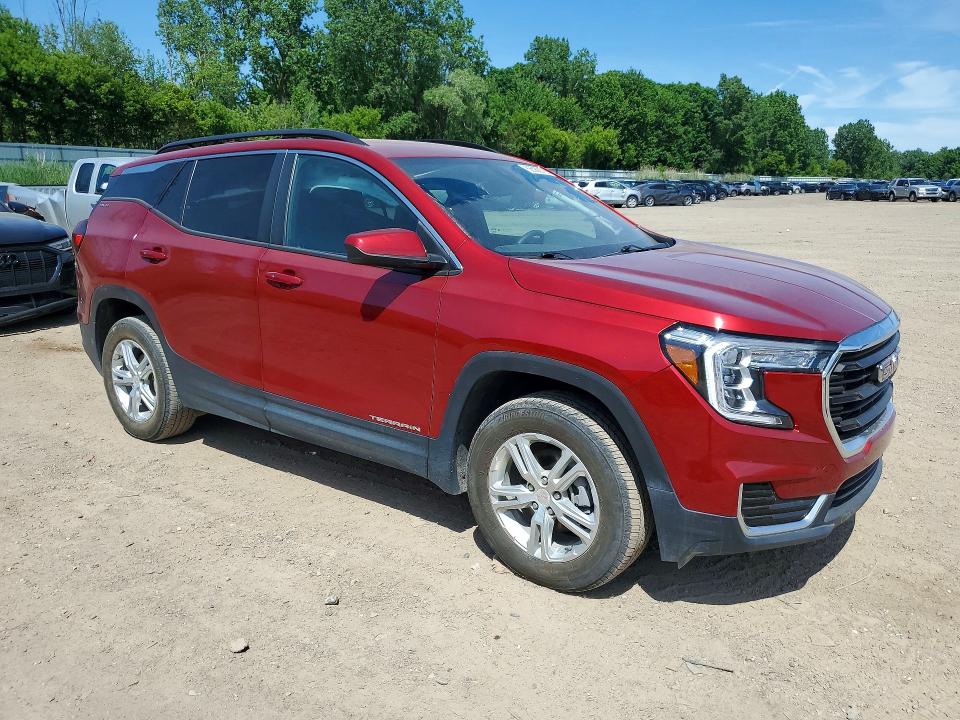 56588676 :رقم المزاد ، 3GKALTEG2PL217179 vin ، 2023 Gmc Terrain مزاد بيع