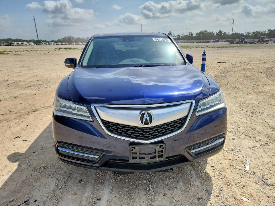 2014 Acura Mdx მანქანა იყიდება აუქციონზე, vin: 5FRYD3H43EB002025, აუქციონის ნომერი: 58518816