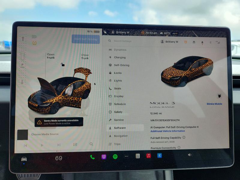 57084416 :رقم المزاد ، 5YJ3E1EA5SF904274 vin ، 2025 Tesla Model 3 مزاد بيع