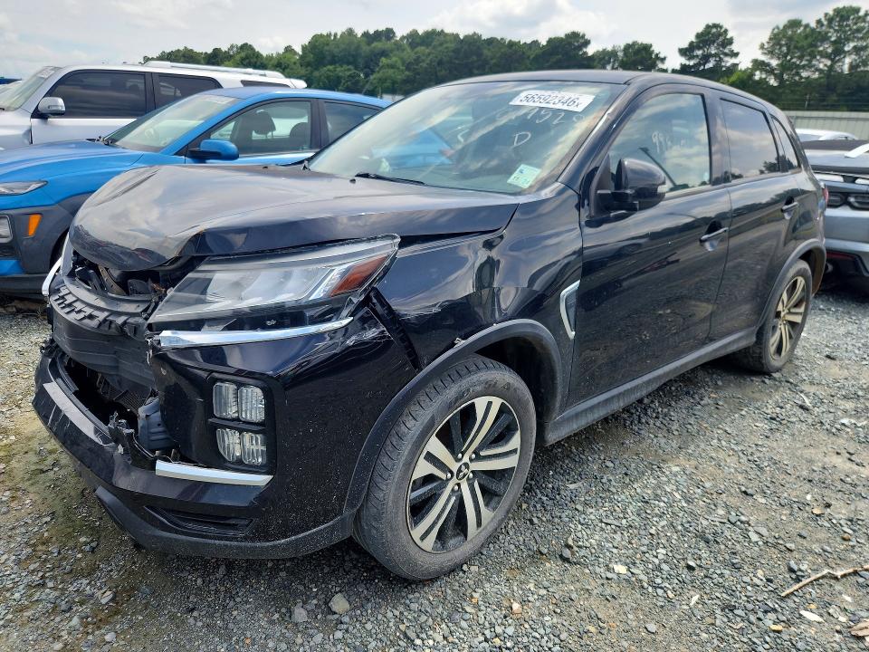 56592346 :رقم المزاد ، JA4AR3AU3LU019520 vin ، 2020 Mitsubishi Outlander Sport مزاد بيع