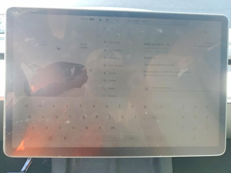 2024 Tesla Model Y მანქანა იყიდება აუქციონზე, vin: 7SAYGDEEXRA288280, აუქციონის ნომერი: 58455326