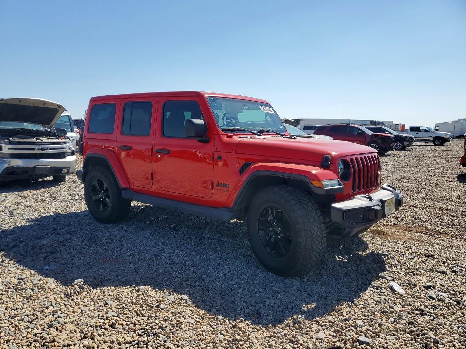 2020 Jeep Wrangler Unlimited მანქანა იყიდება აუქციონზე, vin: 1C4HJXEG7LW163180, აუქციონის ნომერი: 58265326
