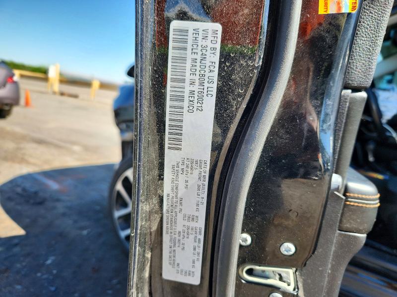Продаж на аукціоні авто 2021 Jeep Compass, vin: 3C4NJDCB0MT600212, номер лоту: 57556146