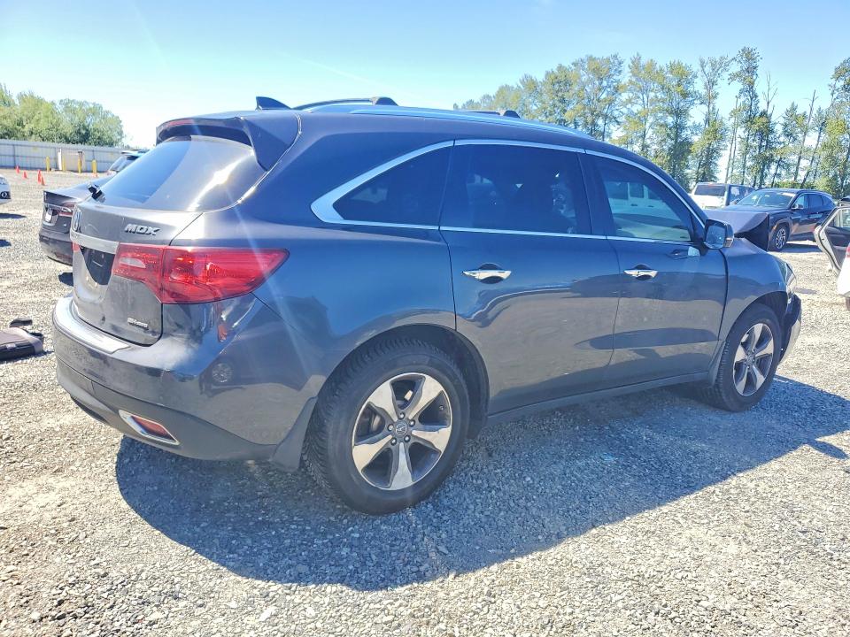 2016 Acura Mdx მანქანა იყიდება აუქციონზე, vin: 5FRYD4H26GB015374, აუქციონის ნომერი: 57238886