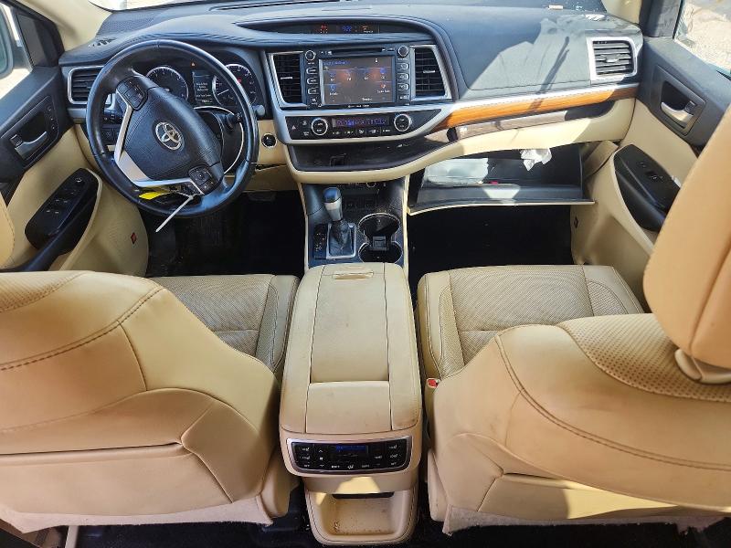 2017 Toyota Highlander მანქანა იყიდება აუქციონზე, vin: 5TDYZRFH2HS207346, აუქციონის ნომერი: 58710626