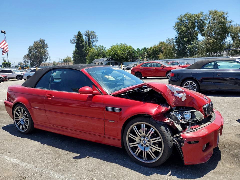 2003 Bmw M3 მანქანა იყიდება აუქციონზე, vin: WBSBR93403PK03461, აუქციონის ნომერი: 57659456