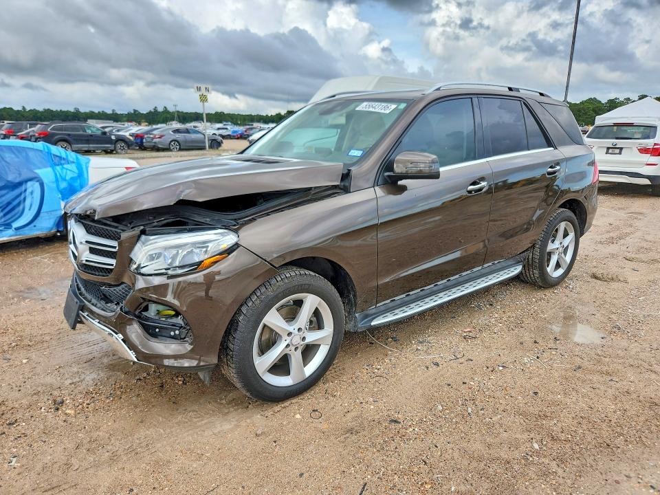 Продаж на аукціоні авто 2016 Mercedes-benz Gle, vin: 4JGDA5JB6GA784146, номер лоту: 55643186