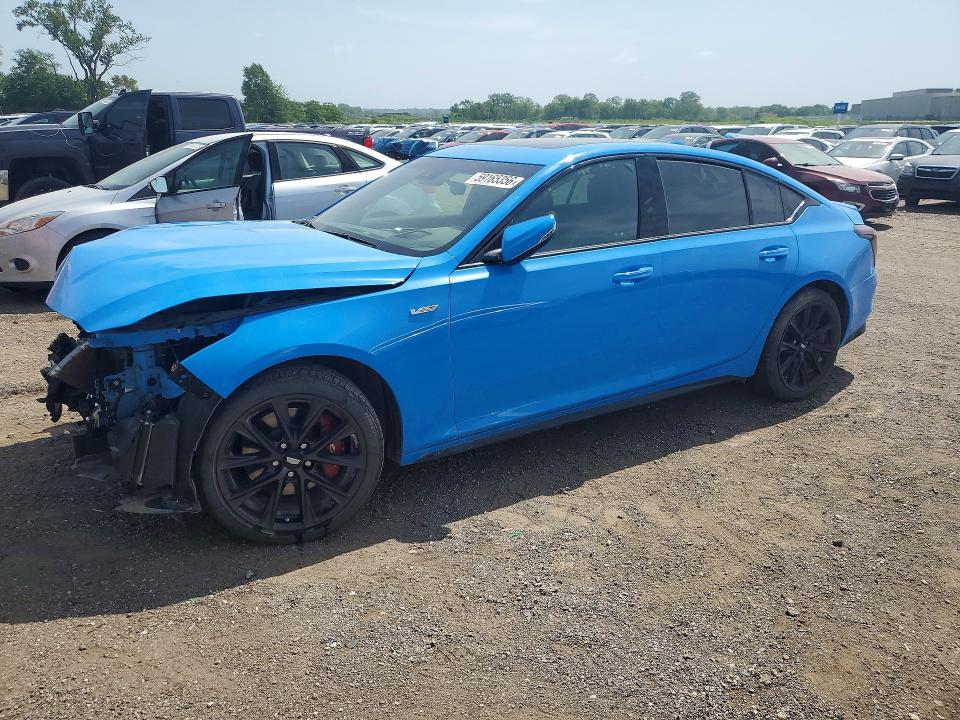 59165356 :رقم المزاد ، 1G6DV5RW1P0108549 vin ، 2023 Cadillac Ct5-v مزاد بيع