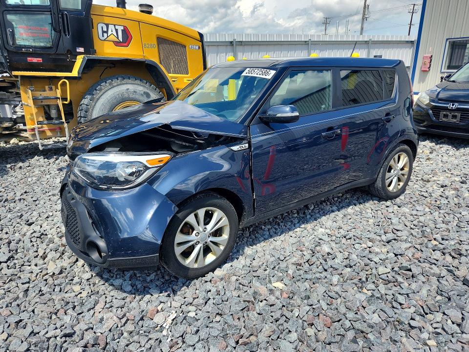 58572586 :رقم المزاد ، KNDJP3A56E7021350 vin ، 2014 Kia Soul مزاد بيع