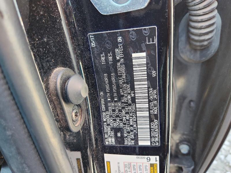 Продажа на аукционе авто 2017 Lexus Gx, vin: JTJJM7FX0H5175883, номер лота: 56593216