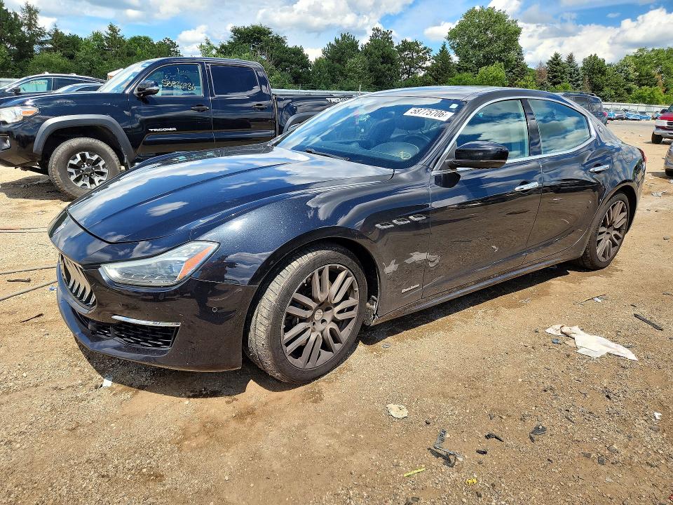 58775706 :رقم المزاد ، ZAM57YTL0J1293296 vin ، 2018 Maserati Ghibli مزاد بيع