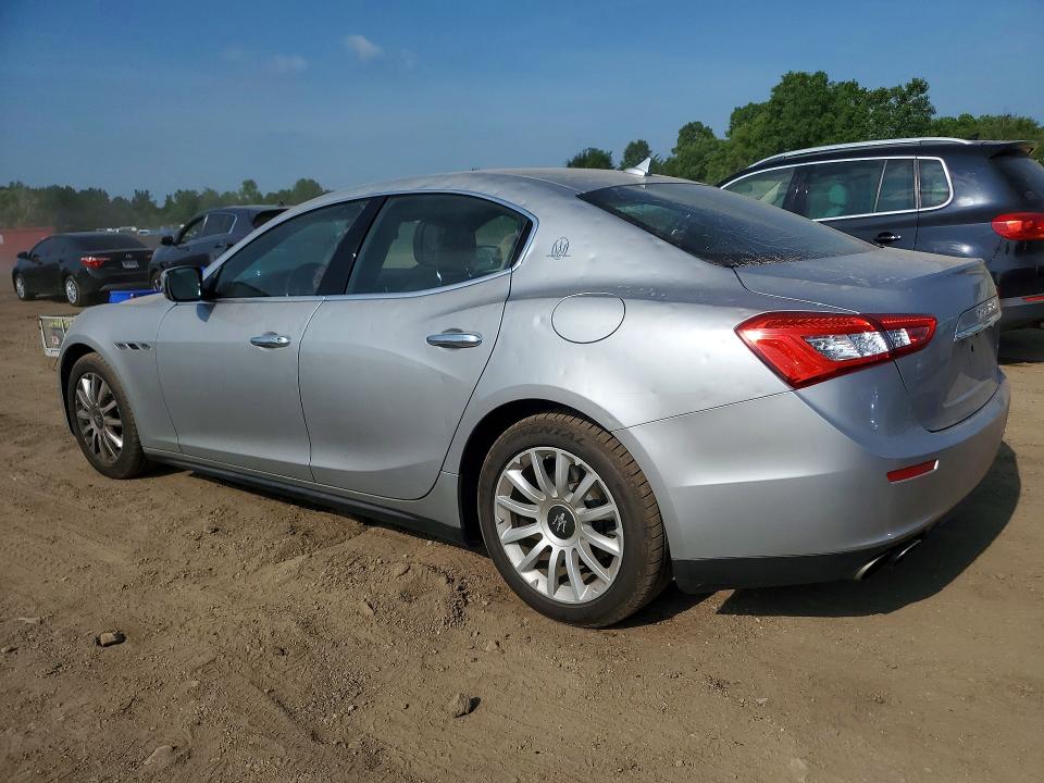 2014 Maserati Ghibli მანქანა იყიდება აუქციონზე, vin: ZAM57XSA2E1113283, აუქციონის ნომერი: 58574176