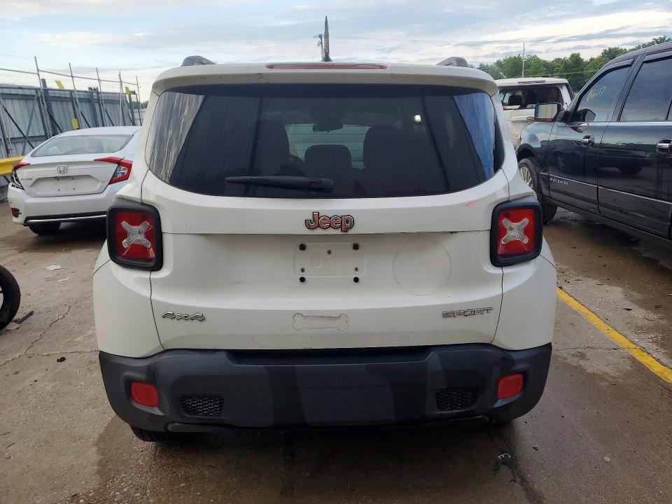 2016 Jeep Renegade მანქანა იყიდება აუქციონზე, vin: ZACCJBAT3GPD65033, აუქციონის ნომერი: 54728236