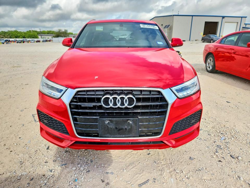 56143706 :رقم المزاد ، WA1JCCFS5JR026039 vin ، 2018 Audi Q3 مزاد بيع