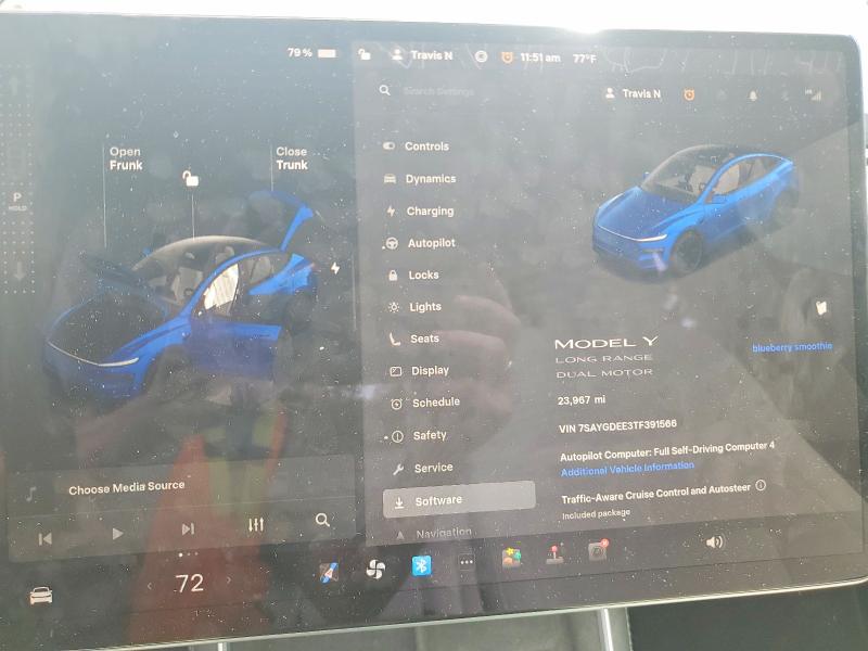 2026 Tesla Model Y მანქანა იყიდება აუქციონზე, vin: 7SAYGDEE3TF391566, აუქციონის ნომერი: 57391006
