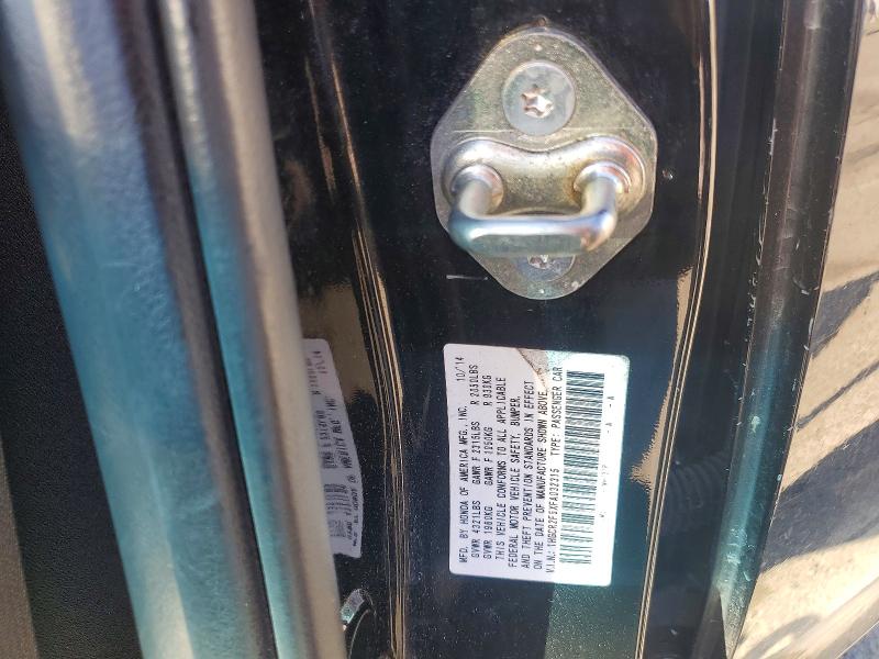 56952606 :رقم المزاد ، 1HGCR2F5XFA032315 vin ، 2015 Honda Accord مزاد بيع