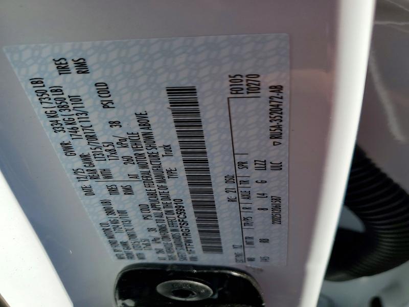 Aukcja sprzedaży 2025 Ford F150, vin: 1FTFW1RG7SFC59910, numer aukcji: 56942236