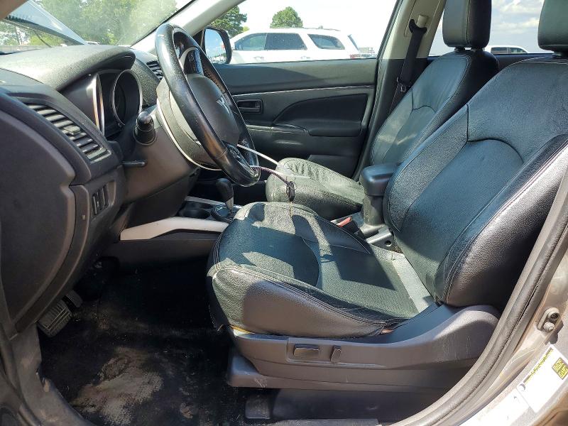 2014 Mitsubishi Outlander Sport მანქანა იყიდება აუქციონზე, vin: 4A4AP3AU5EE007242, აუქციონის ნომერი: 57503646