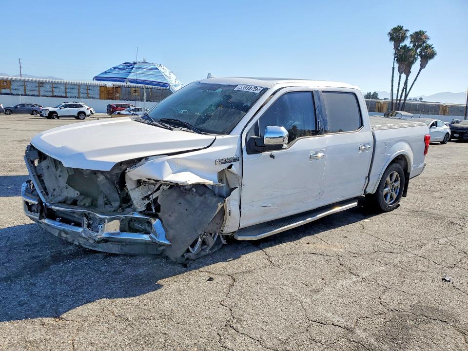 Продажа на аукционе авто 2018 Ford F150, vin: 1FTEW1CG0JKC09912, номер лота: 57518756
