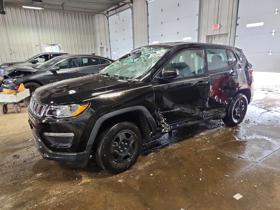 58815726 :رقم المزاد ، 3C4NJDAB9MT579654 vin ، 2021 Jeep Compass مزاد بيع