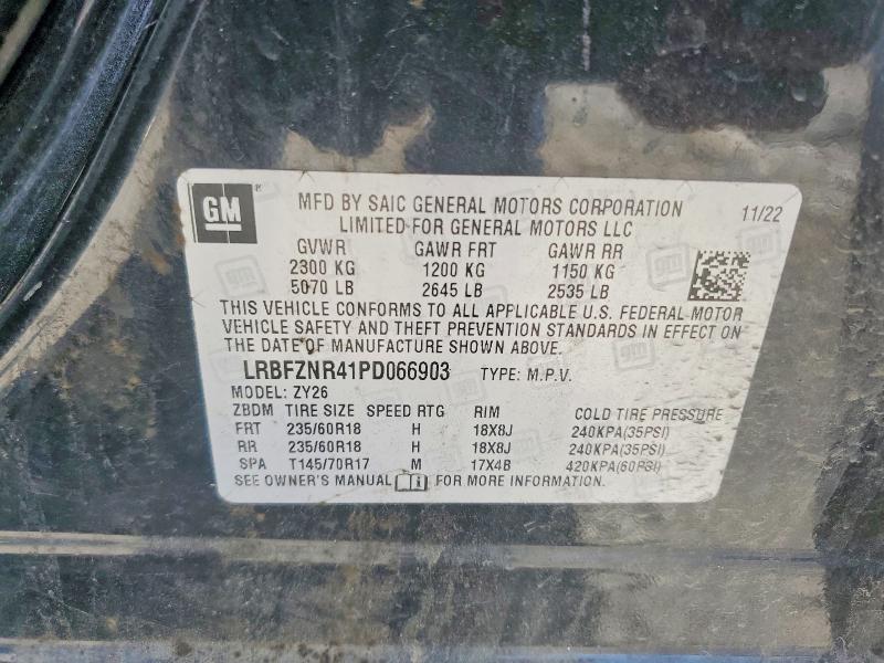 Aukcja sprzedaży 2023 Buick Envision, vin: LRBFZNR41PD066903, numer aukcji: 57589666