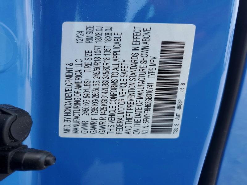 Продаж на аукціоні авто 2025 Honda Passport, vin: 5FNYF8H63SB016741, номер лоту: 56432746