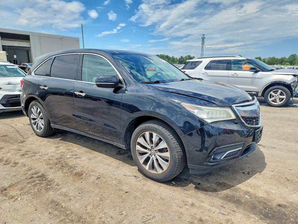 Auction sale of the 2016 Acura Mdx, vin: 5FRYD4H41GB045156, lot number: 57901486