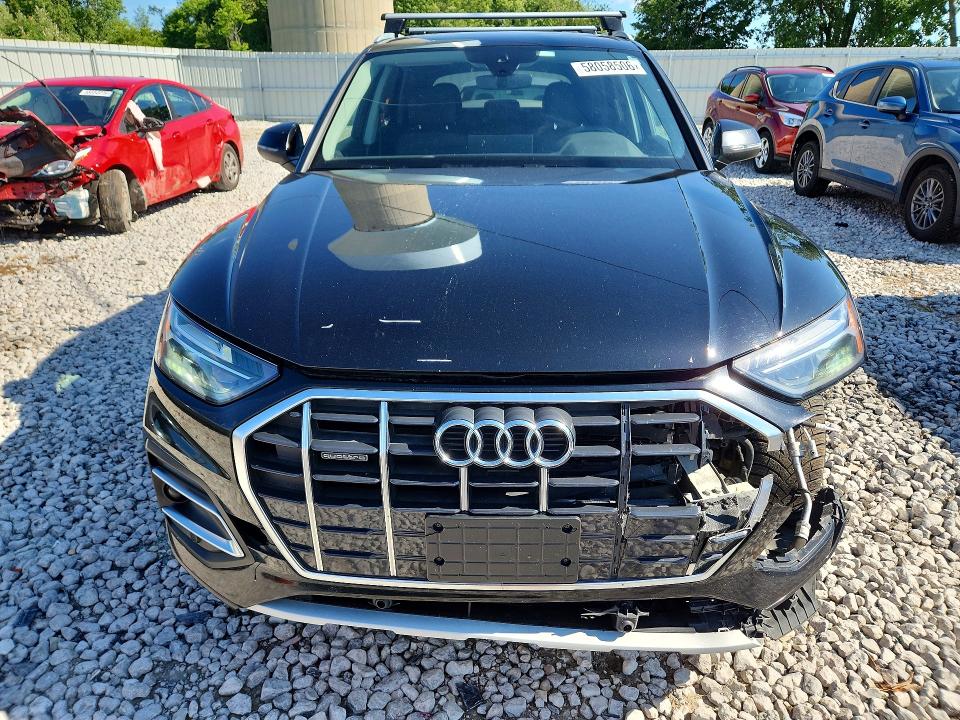 2021 Audi Q5 მანქანა იყიდება აუქციონზე, vin: WA1AAAFY3M2094447, აუქციონის ნომერი: 58058506